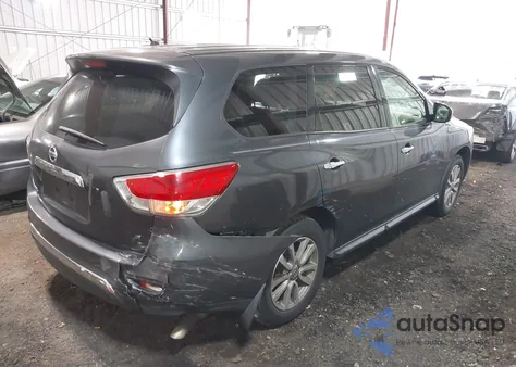 2014 Nissan Pathfinder S from USA, damaged, VIN 5N1AR2MN7EC714981